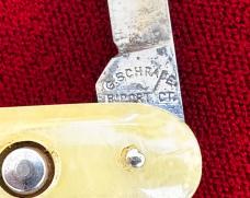 Presto Double Button 3 3/8” Switchblade