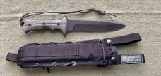 ???? CHRIS REEVE GREEN BERET KNIFE 7" SPEAR POINT SERRATED EDGE MAGNACUT BLADE NEW