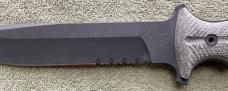 ???? CHRIS REEVE GREEN BERET KNIFE 7" SPEAR POINT SERRATED EDGE MAGNACUT BLADE NEW