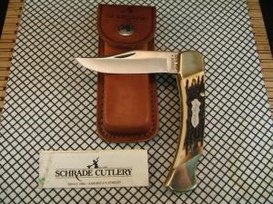 SCHRADE UNCLE HENRY LB8 PAPA BEAR USA END OF DAYS SALE PRIOR TO CLOSING DOORS IN 2004 AFTER 100 YRS 