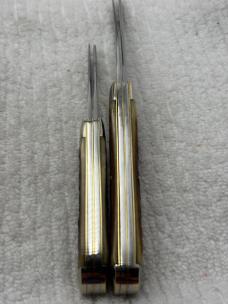 Queen Master Cutter Collection 77 Trapper 2 Knife Bone Handle Set