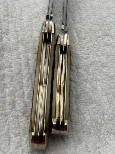 Queen Master Cutter Collection 77 Trapper 2 Knife Bone Handle Set