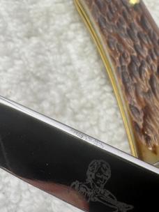 Queen Master Cutter Collection 77 Trapper 2 Knife Bone Handle Set