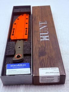 Benchmade 15500-3 Meatcrafter Fixed Blade NIB Made In USA