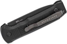Benchmade 4400BK Casbah AUTO-3.4" Black Plain Edge CPM-S30V Blade-Textured Black Grivory Handle-NEW