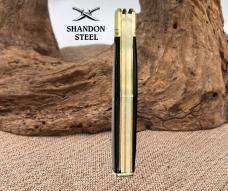 Schrade Walden Cigar Box Classics 2 Blade Tobacco Pocket Knife Black Bone (4)