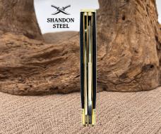 Schrade Walden Cigar Box Classics 2 Blade Tobacco Pocket Knife Black Bone (4)