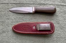 Randall Made Knife Model 24 Guardian Green Micarta New