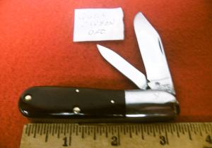 QUEEN DFC BARLOW CARBON BLADES AS FOUND MINT THIS 3-1/4" SMOOTH SCALES BABY DOLL MAY FIT YOUR NEED