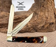 Remington 2002 USA R-295T 2 Blade Trapper Folding Pocket Knife 4 1/8" (14)