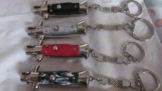 Group of 4 Italian Stiletto Keychain knives