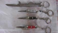 Group of 4 Italian Stiletto Keychain knives