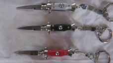 Group of 4 Italian Stiletto Keychain knives