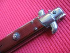 Older 9" Stamina Wood Bayonet BLADE ITALIAN STILETTO Knife