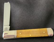 2024 Case Antique Bone Smooth Razor 61005RAZ SS Fluted