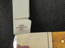 2024 Case Antique Bone Smooth Razor 61005RAZ SS Fluted