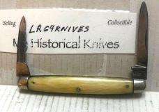 WHAT MORE COULD YOU WANT 1800's JONATHON CROOKES SHEFFIELD IVORY HANDLES