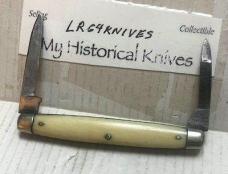 WHAT MORE COULD YOU WANT 1800's JONATHON CROOKES SHEFFIELD IVORY HANDLES