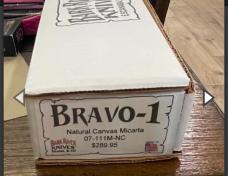 Bark River Bravo-1 Canvas Micarta Sold out and discontinued 