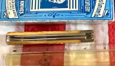 Case xx Case Classic 1992 Large Trapper, mdl# 6223, w/ Honey Brown Bone Handles -NOS +Orig Box