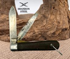 Camillus Vintage Electrician Folding Pocket Knife 2 Blade New York, USA (21)