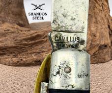 Camillus Vintage Electrician Folding Pocket Knife 2 Blade New York, USA (21)