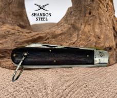 Camillus Vintage Electrician Folding Pocket Knife 2 Blade New York, USA (21)
