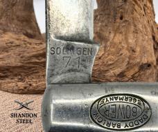 F.A. Bower Imp. Co. Solingen Germany #71 Smooth Bone Daddy Barlow Knife (23)