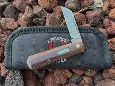JEFF PEARCE CUSTOM CANVAS G.E. IVORY MICARTA CPM 154 SHEEPS FOOT BARLOW