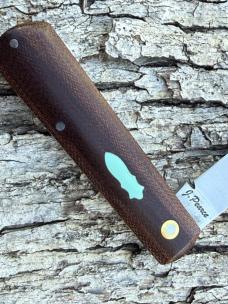 JEFF PEARCE CUSTOM CANVAS G.E. IVORY MICARTA CPM 154 SHEEPS FOOT BARLOW