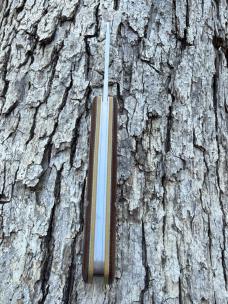 JEFF PEARCE CUSTOM CANVAS G.E. IVORY MICARTA CPM 154 SHEEPS FOOT BARLOW