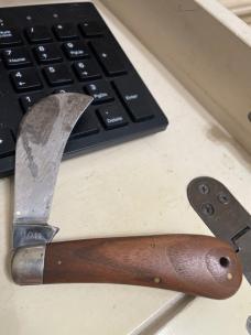CV Case 9 dot 1971 hawkbill 11011 edc lineman’s skinning knife