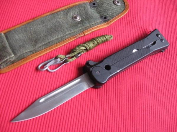 Vintage Polish Demolition Military Multi-Tool Switchblade Knife