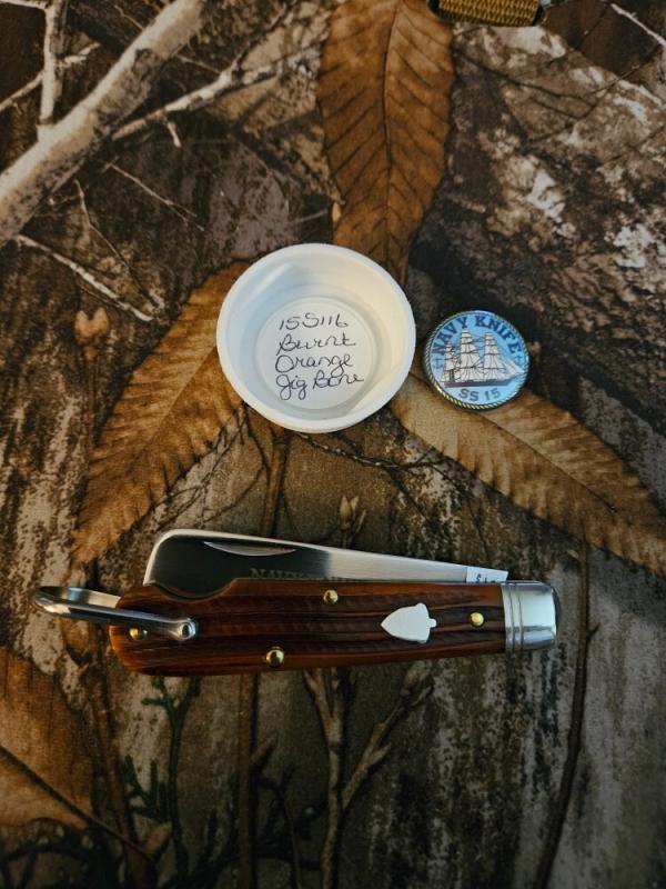 Gec 15 Burnt Orange Jig Bone 