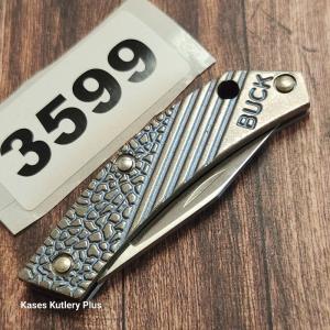 Buck Knives 565 Tiny Titanium 2.5" Closed Folding Pocket Knife Made In USA 1989