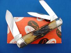 Case Classic 53046 Stag Handle 3 Backspring Whittler Knife