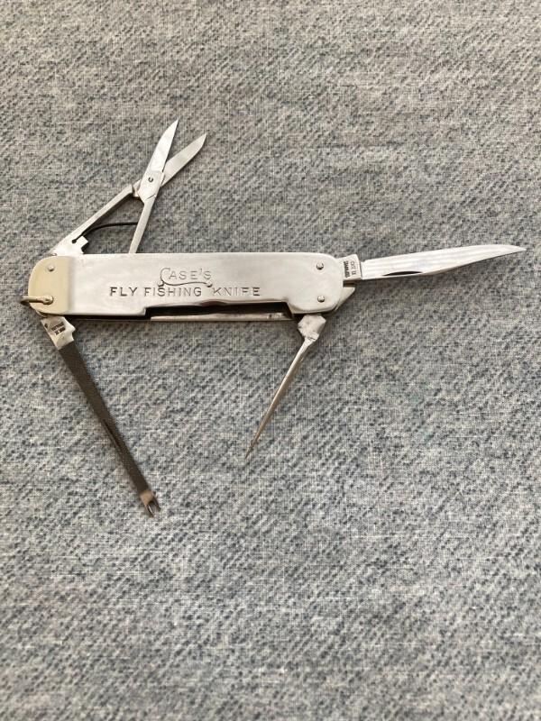Vintage CASE XX, STAINLESS Fly Fishing Knife