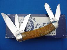 Case Classic 65039 Antique Green Bone Handle Sowbelly Knife 1 of 200