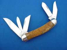 Case Classic 65039 Antique Green Bone Handle Sowbelly Knife 1 of 200
