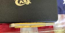 1988 Case xx (Mdl# Y61066 SS) Large “Gold Rush” Folding Hunter w/ Brilliant Yellow Bone Handles -NOS