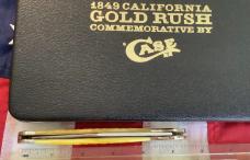 1988 Case xx (Mdl# Y61066 SS) Large “Gold Rush” Folding Hunter w/ Brilliant Yellow Bone Handles -NOS