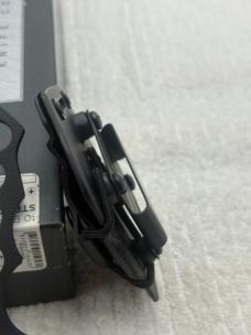 Benchmade 10 Blk Strap Cutter Long Rescue Hook Prototype NIB Made In USA