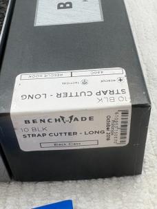 Benchmade 10 Blk Strap Cutter Long Rescue Hook Prototype NIB Made In USA