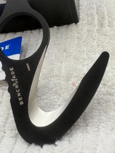 Benchmade 10 Blk Strap Cutter Long Rescue Hook Prototype NIB Made In USA