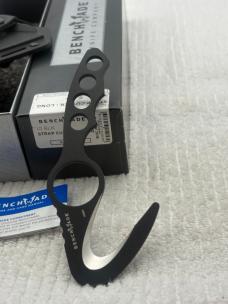 Benchmade 10 Blk Strap Cutter Long Rescue Hook Prototype NIB Made In USA