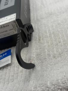 Benchmade 10 Blk Strap Cutter Long Rescue Hook Prototype NIB Made In USA
