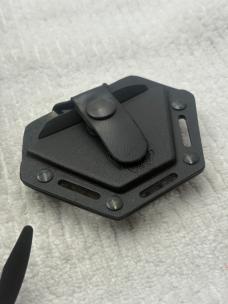 Benchmade 10 Blk Strap Cutter Long Rescue Hook Prototype NIB Made In USA