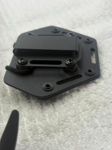Benchmade 10 Blk Strap Cutter Long Rescue Hook Prototype NIB Made In USA
