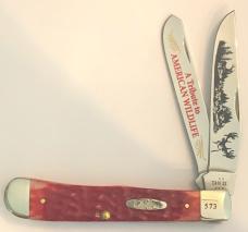 New in Display Case “Tribute to American Wildlife “ Trapper