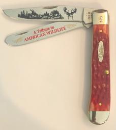 New in Display Case “Tribute to American Wildlife “ Trapper